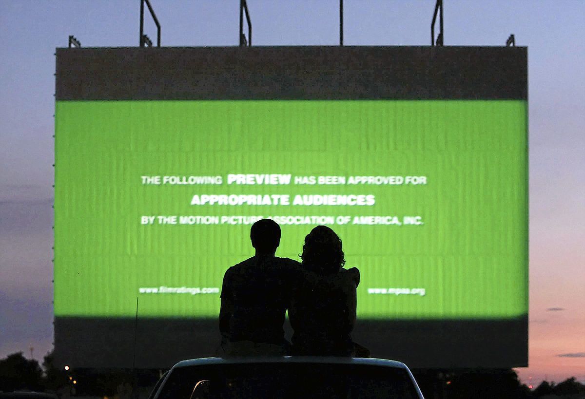 2. Drive up and see a double feature at Admiral Twin Drive-in